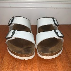 white birkenstock’s (size women’s 9)